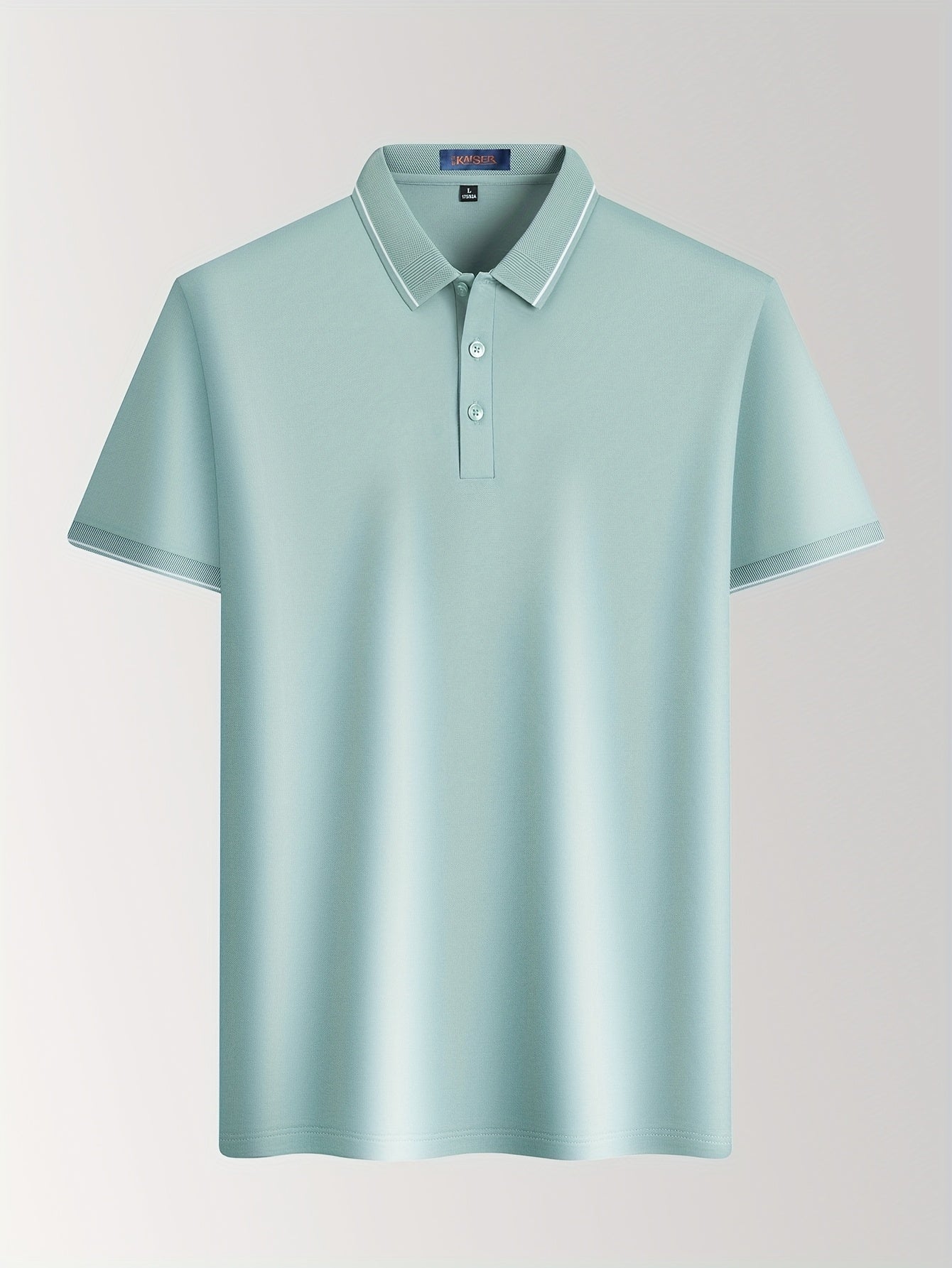 Men'S Casual Summer White Polo Shirt - Breathable, Short Sleeve, 3\u002F4 Length Buttons, Regular Fit, Casual Occasion, Casual Attire | Classic Polo Shirt | Breathable Fabric